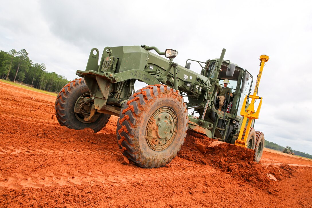 The Marines with Marine Wing Support Squadron 273 departed July 30, and made their way to Fort Stewart in Hinesville, Ga., for Field Exercise 2-14. Field Exercise 2-14 is a 10 to 12 day field exercise the squadron conducts in order to get Marines and sailors tactically ready  with weapon familiarization, performing land navigation, living in the field and gives them a chance to execute their Military Occupational Specialties in the field, according to Master Sgt. Daniel Rodriguez, the motor transport chief for MWSS-273.
