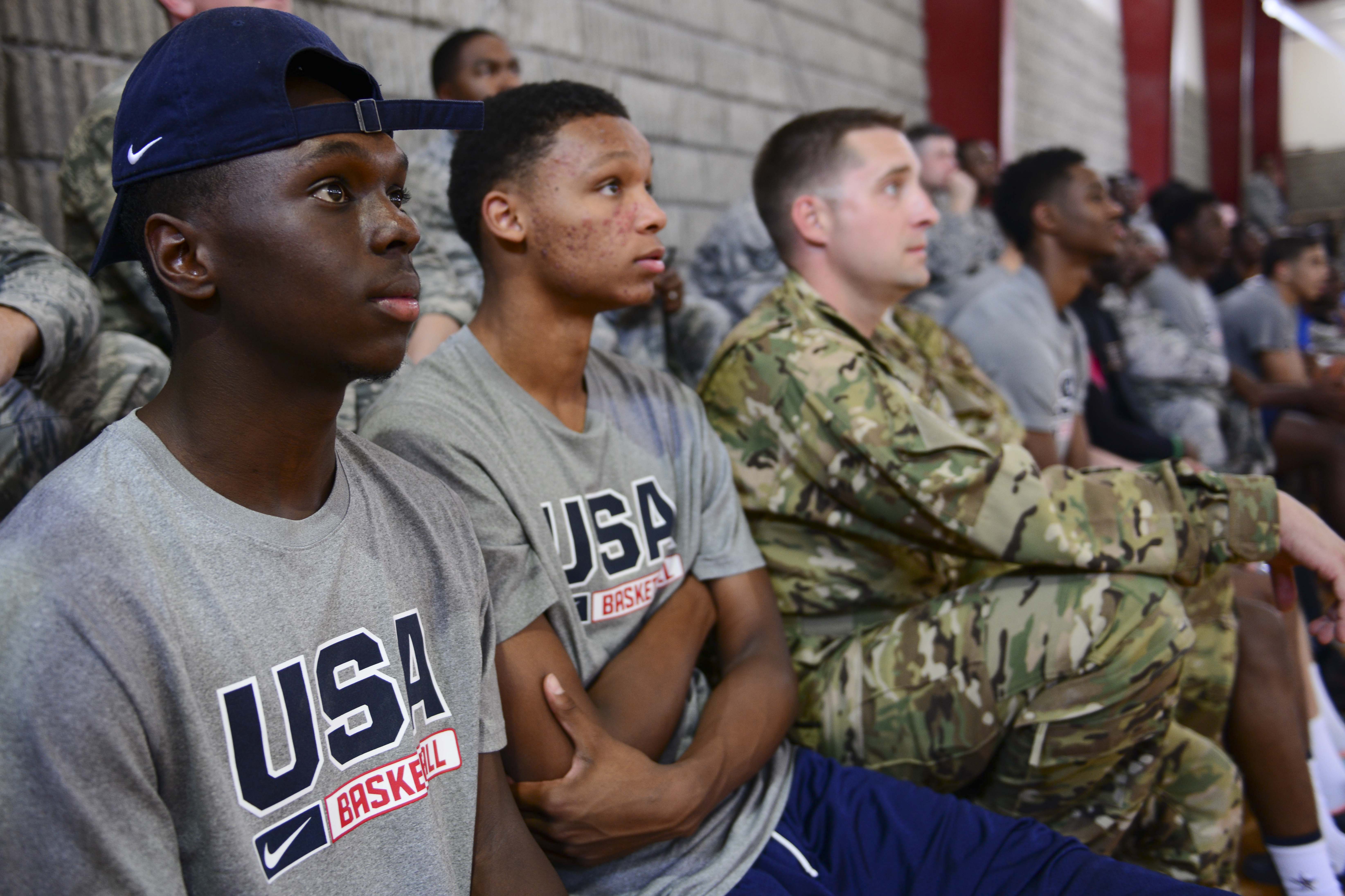 USA Basketball U17 Team visits AUAB > U.S. Air Forces Central > News