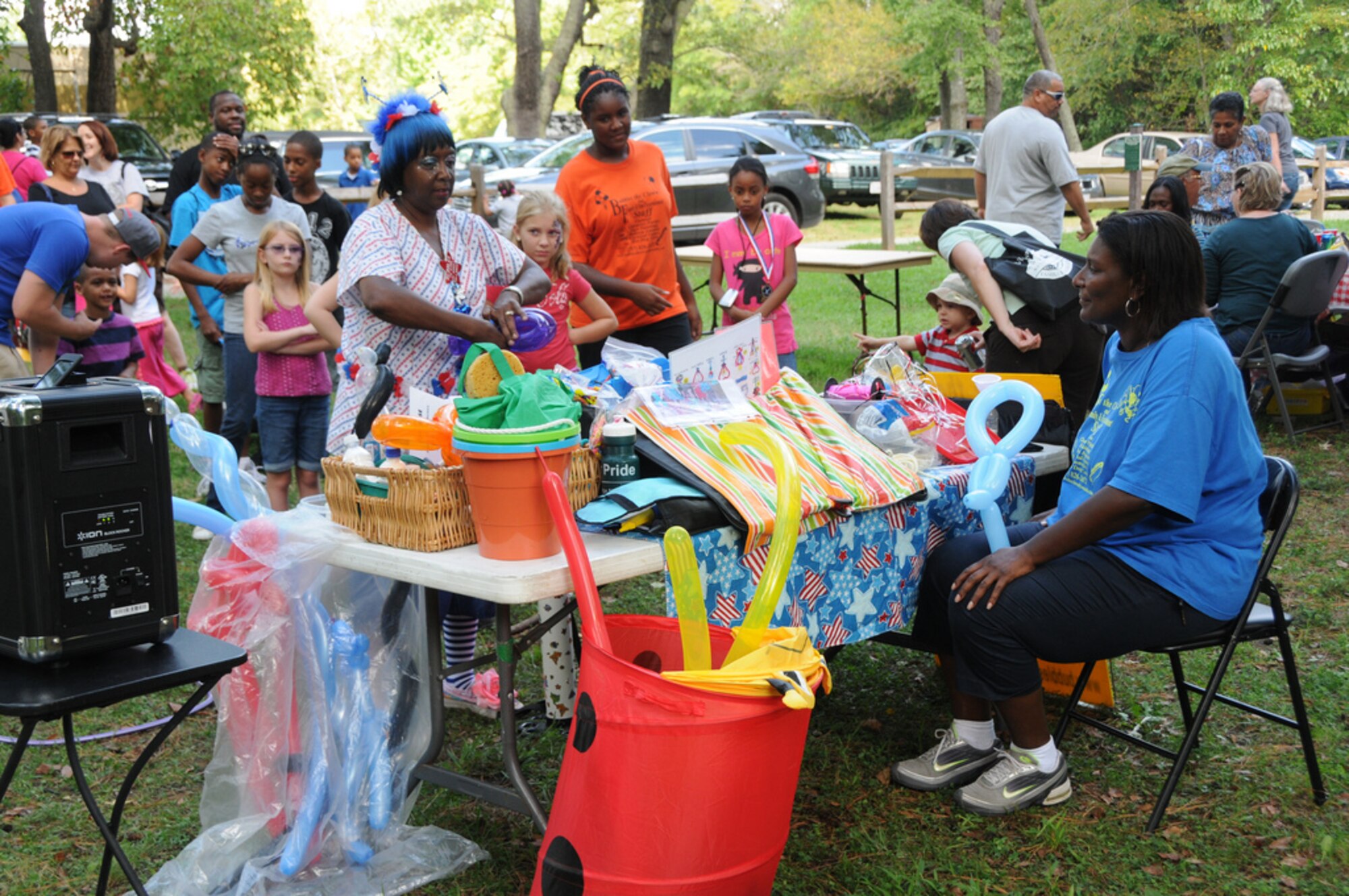 The 192nd Fighter Wing will hold its annual Family Day event at the Community Commons on Langley Air Force Base, September 7, 2014. The event will be held from 1130-1500 for all wing members and their families. There will be food, vendors, inflatables, games and other various forms of entertainment. This year, leadership has added information booth’s staffed with professionals who can assist unit members with financial and relationship advice and information on how to help kids cope with bully’s. Family Day events are designed to show our appreciation and recognize families of service members for their commitment and continued support of all military members.(U.S. Air National Guard photo by Airman 1st Class Johnisa B. Roberts)