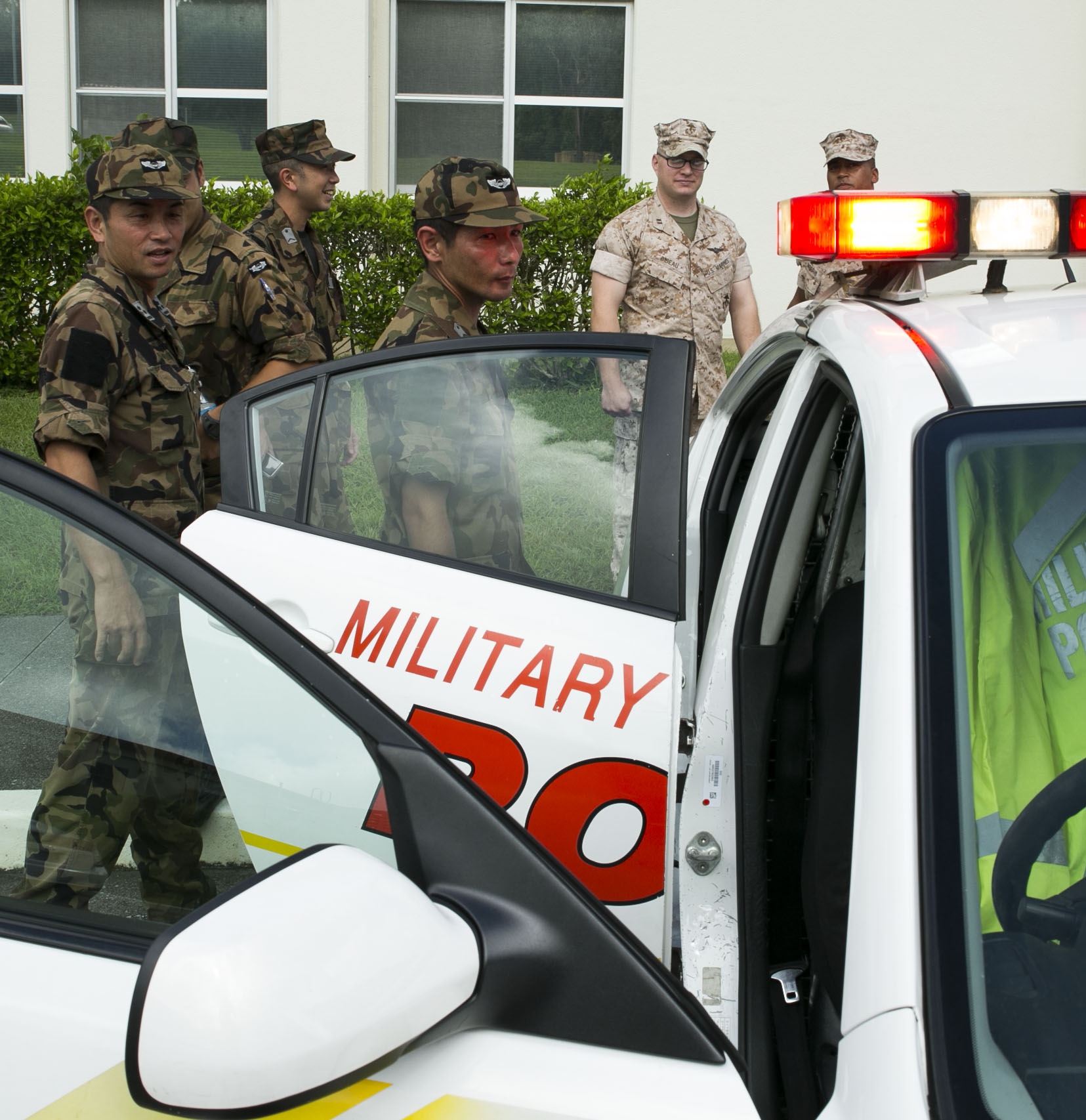 us military police car
