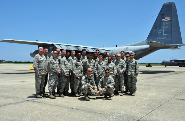 Members of the Air Force Chaplain Candidate Program visit Patrick Air Force Base, Fla., Aug. 7, 2014, to learn about the unique search and rescue mission the 920th Rescue Wing has. The candidates stay with the 920th RQW is part of their tour to four other Air Force installations.  The Chaplain Candidate Program is designed to allow candidates to gauge their compatibility to the military and provide them insight on what it takes to be an Air Force Chaplain. (U.S. Air Force Photo/Staff Sgt. Sarah Pullen) 