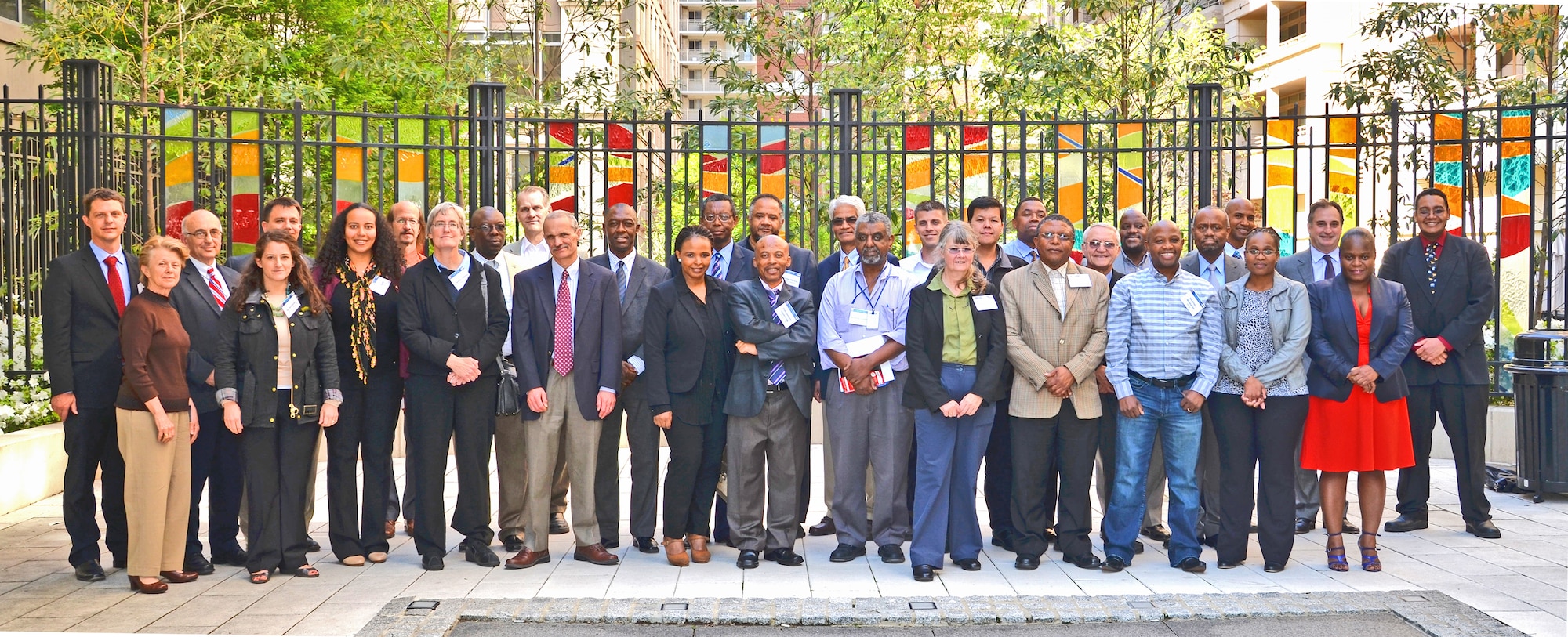 The U.S. Joint Services and Office of the Secretary of Defense, African Technical Exchange, hosted by the Air Force Office of Scientific Research, was held in Arlington, Virginia in May.  (U.S. Air Force photo/ Cory Jones)