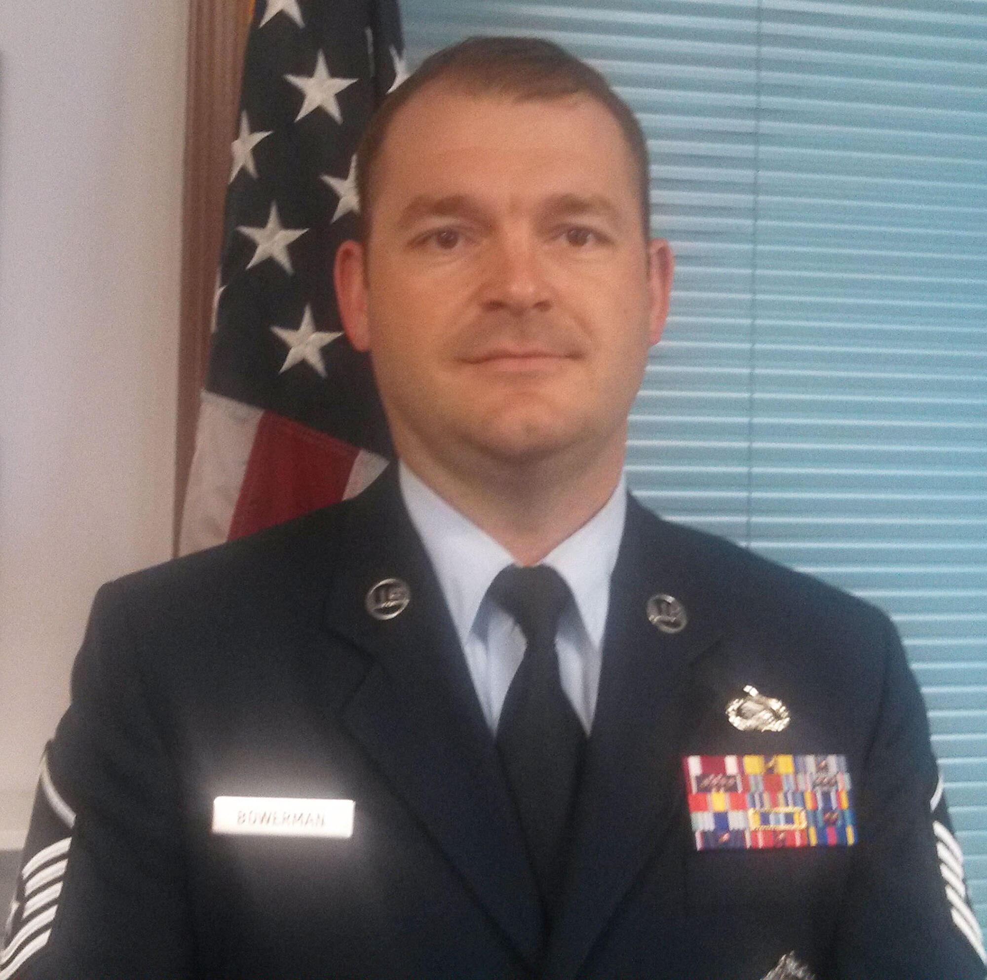 Master Sgt. John Bowerman Jr. is the 338th RCS H-Flight chief. (U.S. Air Force photo)