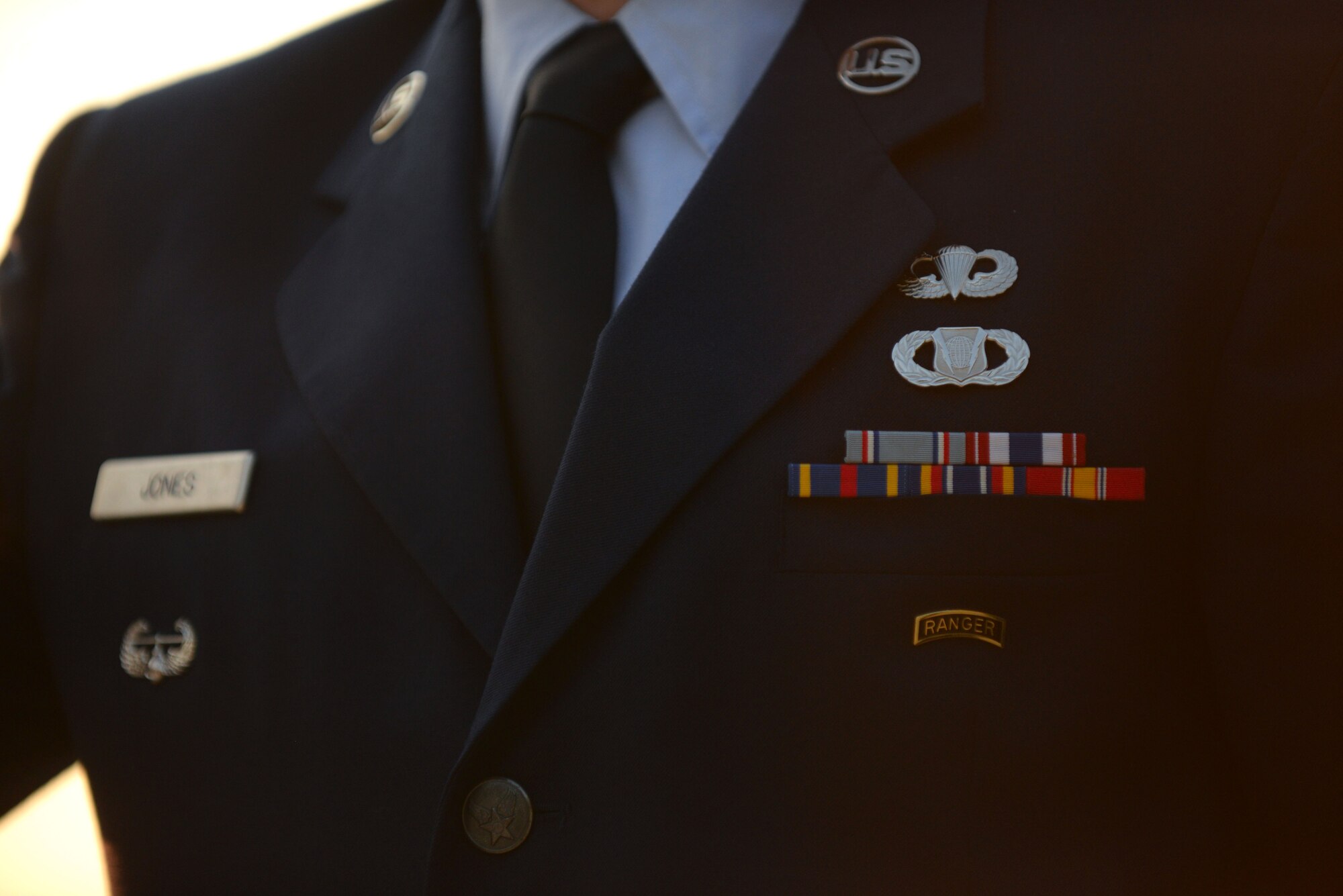 U.S. Air Force Airmen assigned to the Senior Master Sgt. David B. Reid Airman Leadership School class 14-6 participate in their first uniform inspection of the course at Shaw Air Force Base, S.C., Aug. 7, 2014. Airmen attending ALS receive uniform inspections to ensure their uniforms meet Air Force regulation. (U.S. Air Force photo by Airman 1st Class Michael Cossaboom/Released)