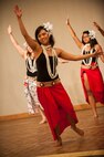 Dancers perform during Diversity Day on Minot Air Force Base, N.D., Aug. 7, 2014. The dancers performed a Pacific Islander original dance. (U.S. Air Force photo/Apryl Hall)