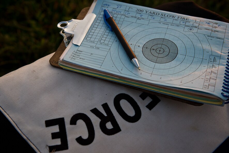 Special Agent David Ohlinger along with three other members of the Air Force Shooting Team met in Ohio at Camp Perry to compete in the annual Civilian Marksmanship Program rifle competitions. Ohlinger earned six first place awards for individual matches. (U.S. Air Force photo/Staff Sgt. Andrew Lee) 
