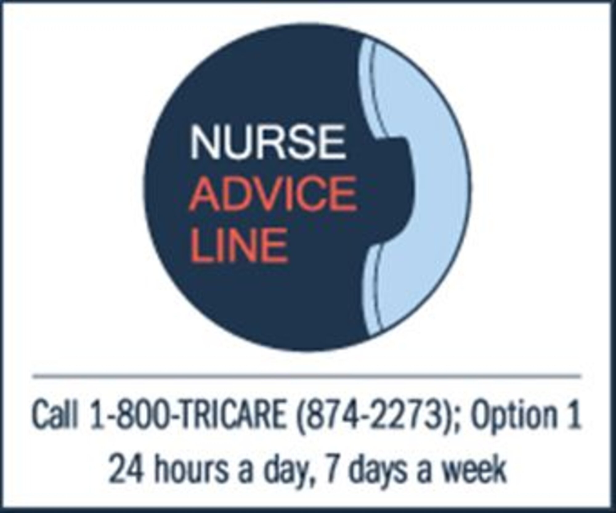 TRICARE Nurse Advice Line graphic (Courtesy graphic)