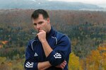 Sgt. Mike Kohn, an infantryman with the Virginia Army National Guard, contemplates ways he can improve his run while competing in the bobsleedding trials at the Lake Placid Winter Olympics Training Complex in Lake Placid, N.Y., earlier this year. He was victorious in four out of five competitions in the Lake Placid America's Cup competitions held from Dec. 18-20, 2009. Kohn will rest during the holidays before meeting up with the U.S. team in Germany for the second half of the 2009-2010 World Cup tour to collect additional points towards his qualification for the Winter Olympic Games.