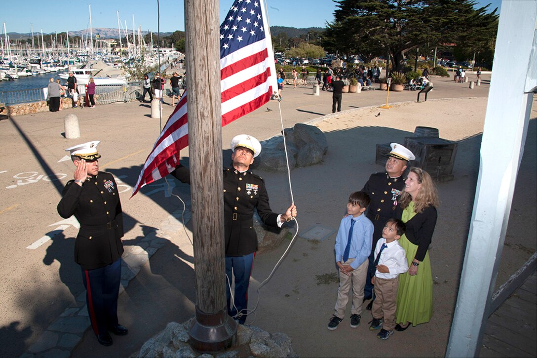 Monterey Peninsula Marines Honor Historic Landing