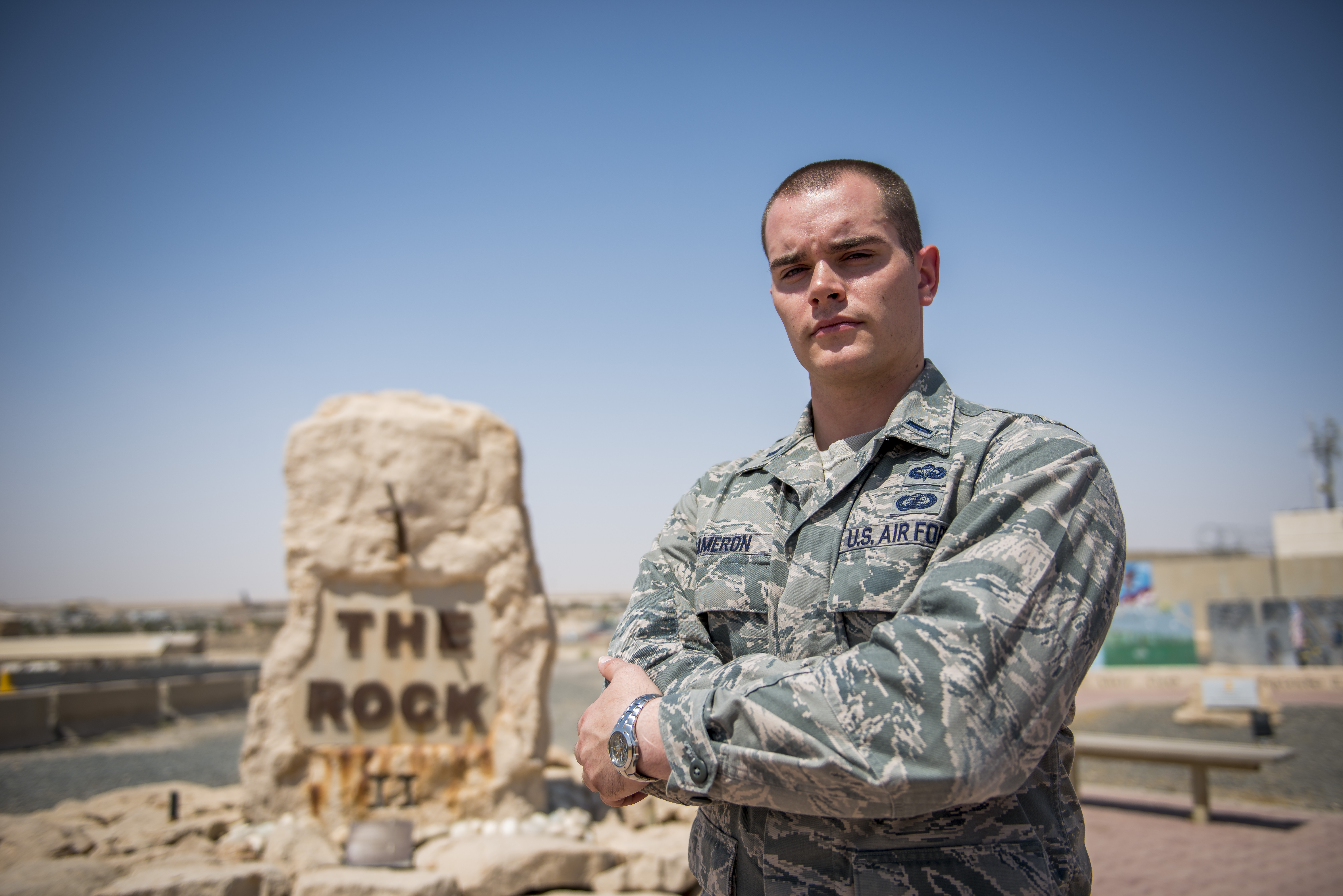 A Rock Solid Warrior 1st Lt. Allan Cameron > U.S. Air Forces Central