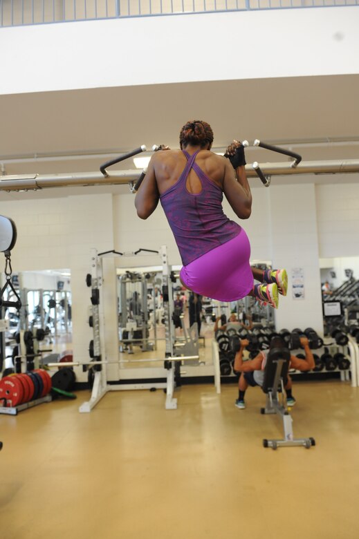 Focused on Fitness: Airman ‘womans up,’ proves strength in more ways ...