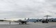 An F-18 Hornet returns from a mission, an F-22 Raptor takes to the skies, and a C-17 Globemaster prepares for a mission during Red Flag-Alaska 14-3 Aug. 8. Red Flag-
Alaska is a joint/coalition exercise designed to help militaries from all over the world hone their skills in simulated combat. (U.S. Air Force photo/Staff Sgt. Wes Wright)