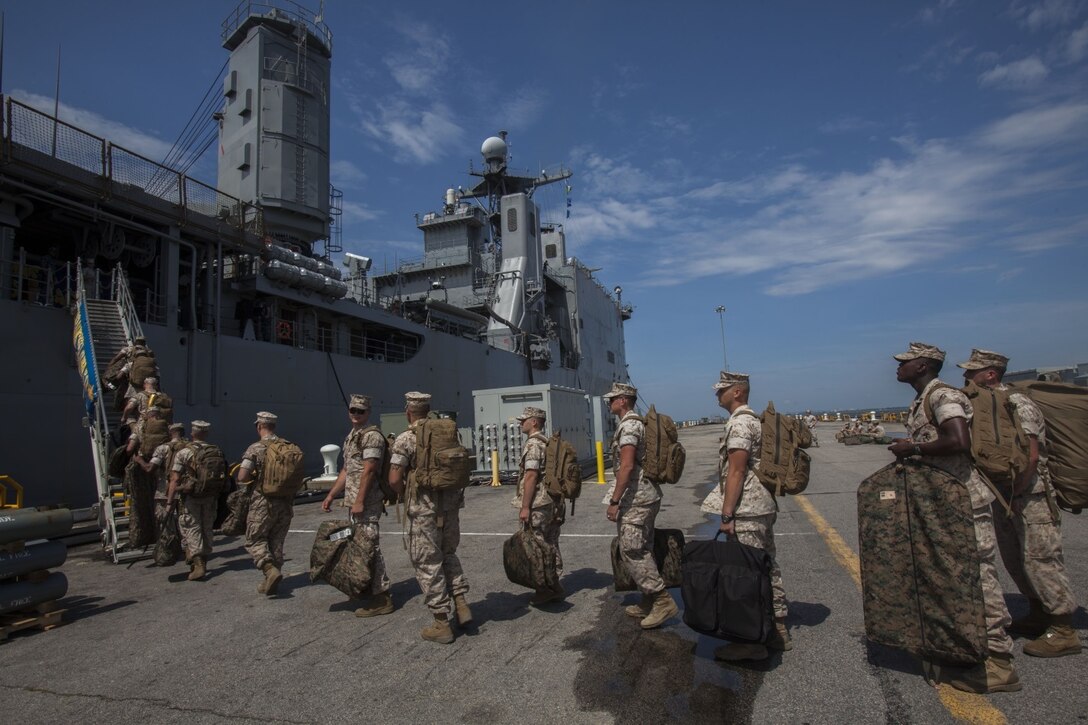 Marines, sailors aboard USS Oak Hill visit Canada