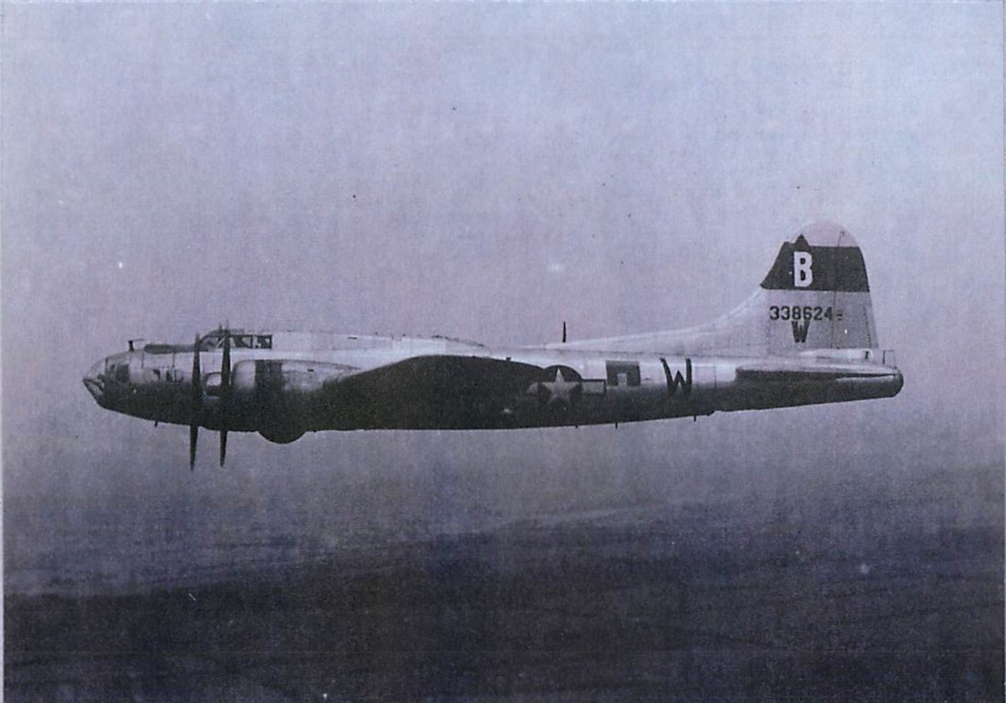 The 92nd Bombardment Group’s B-17 Flying Fortresses were retrofitted as passenger aircraft capable of carrying 30 passengers. They were stripped of all armament and turrets and had benches installed in the waist and bomb bay. (U.S. Air Force photo)