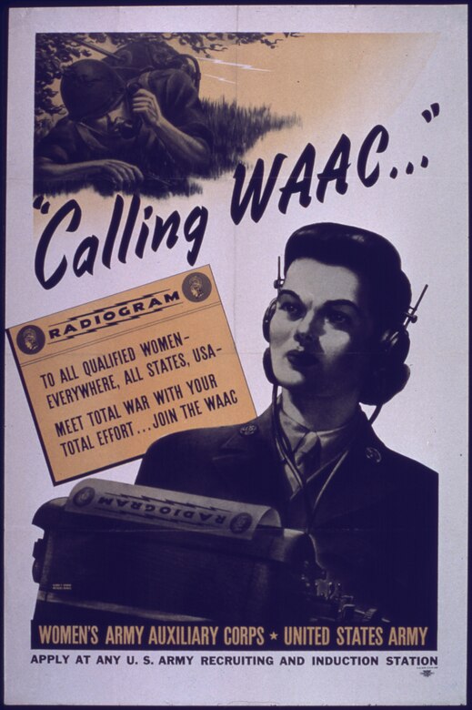 The Women's Army Auxiliary Corps was created on May 15, 1942, to help stregnthen the men fighting during WWII. It was the first officially- recognized, women-only military unit. The efforts of those early women led to the almost complete integration of women in the military seen today. (Courtesy photo)