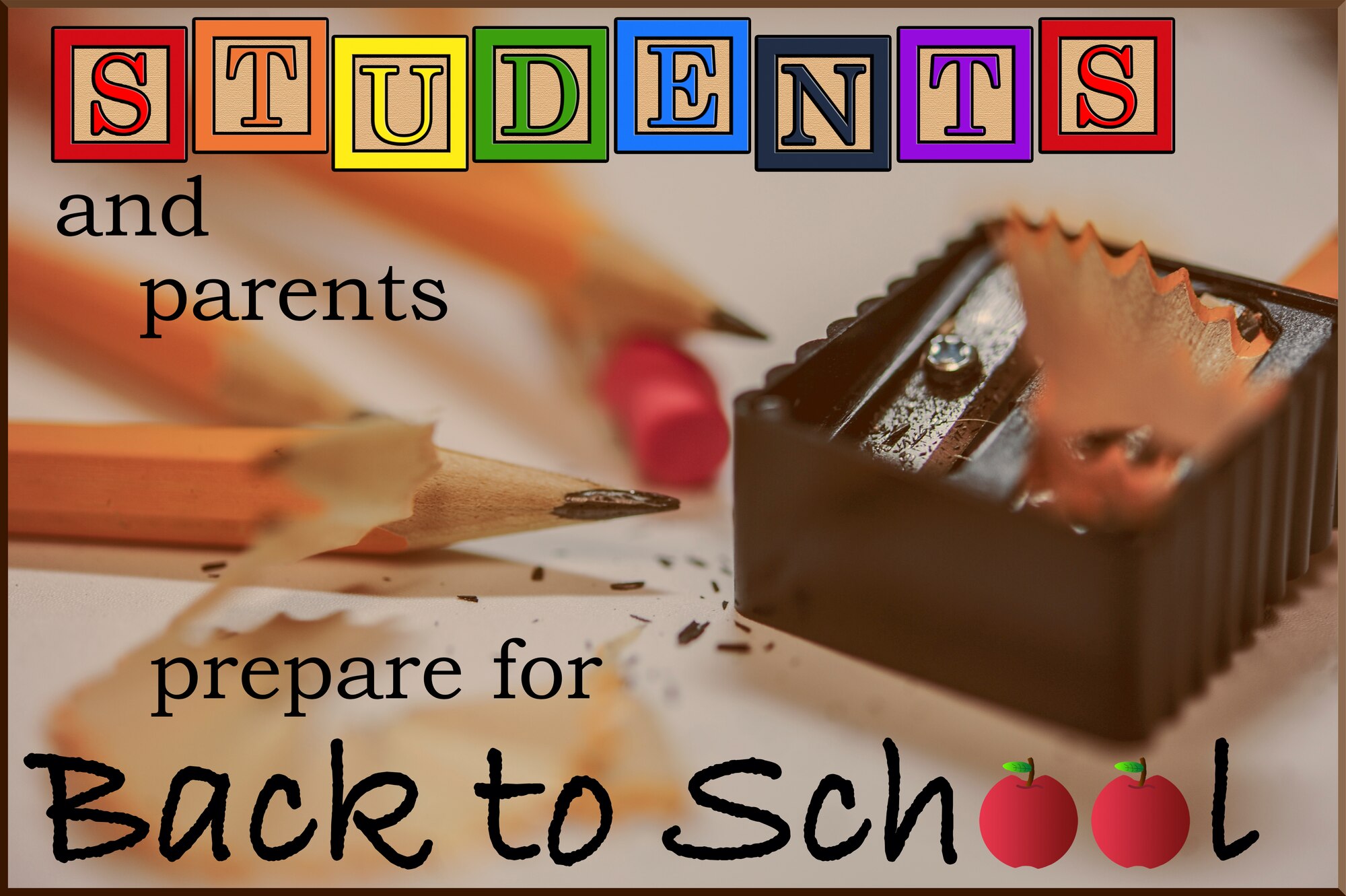 The Wayne County School District begins the new school year Aug. 25. To better prepare families for the academic year, Robert Freeman, 4th Force Support Squadron school liaison officer, says developing a good plan is essential in making a student’s first impression of a school a good one. (U.S. Air Force photo/Airman 1st Class Brittain Crolley)