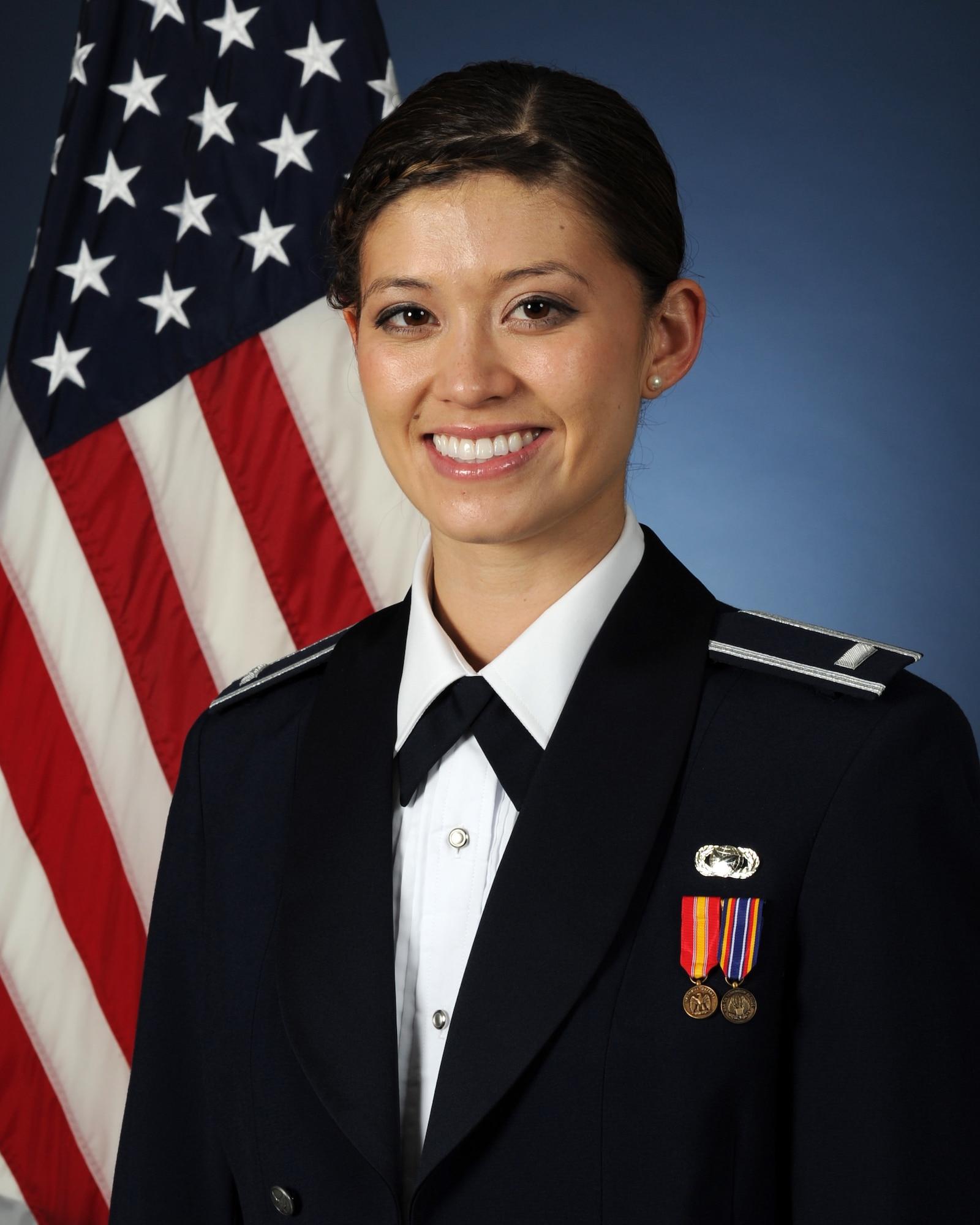 1st Lt. Alicia Wallace, Tops in Blue vocalist, and USAFA Class of 2012 graduate. (Courtesy photo)