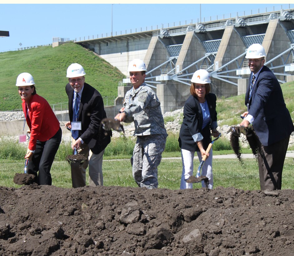 Lake Red Rock Hydroelectric Plant Ground Breaking Ceremony