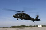 A UH-60 Blackhawk from the Puerto Rico Army National Guard prepares to takeoff in the file photo from 2007.