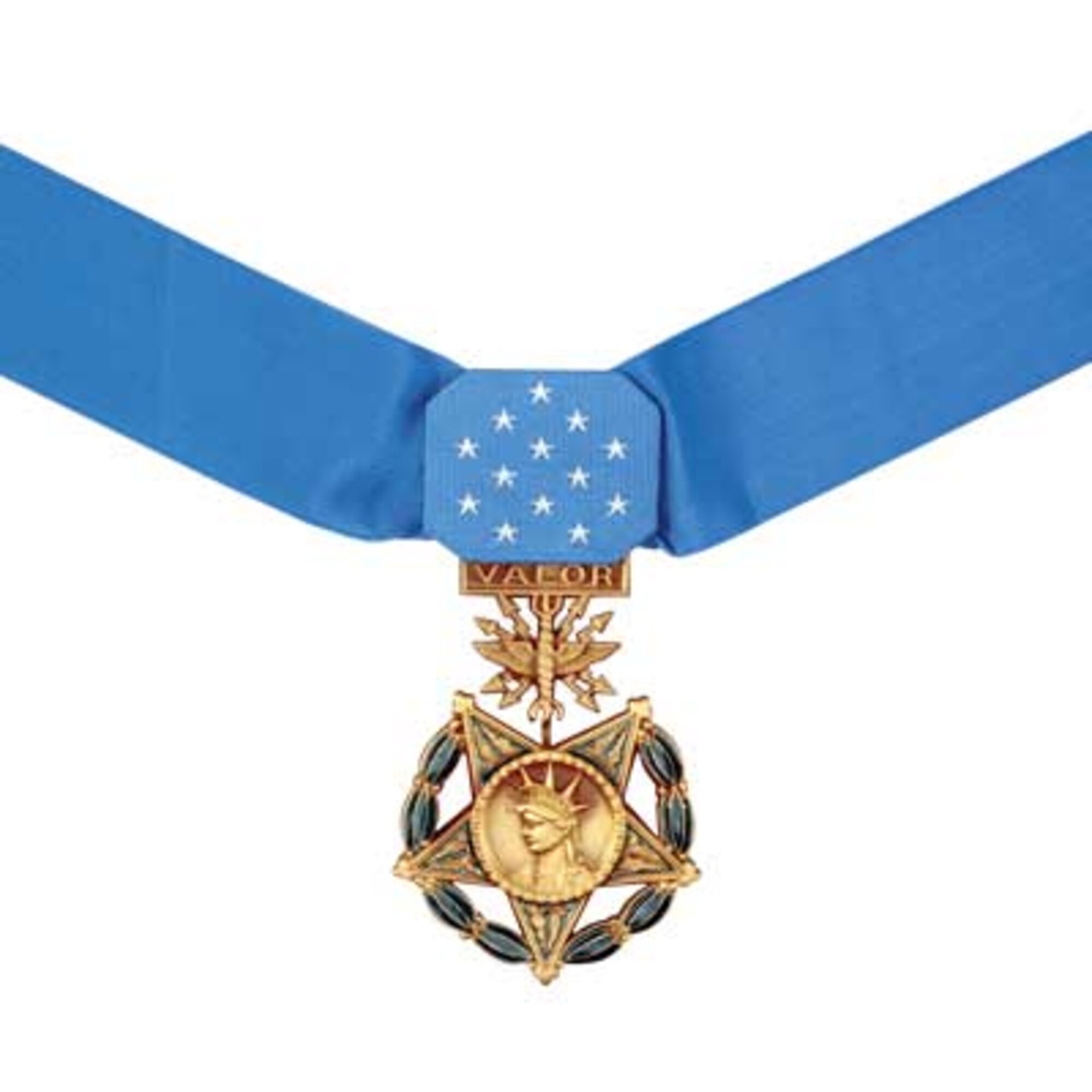 About 50 percent larger than the other Medals, the Air Force created its Medal in 1965. The first Air Force Medal went to Maj. Bernard F. Fisher in 1967, for action in South Vietnam. (Courtesy photo)
