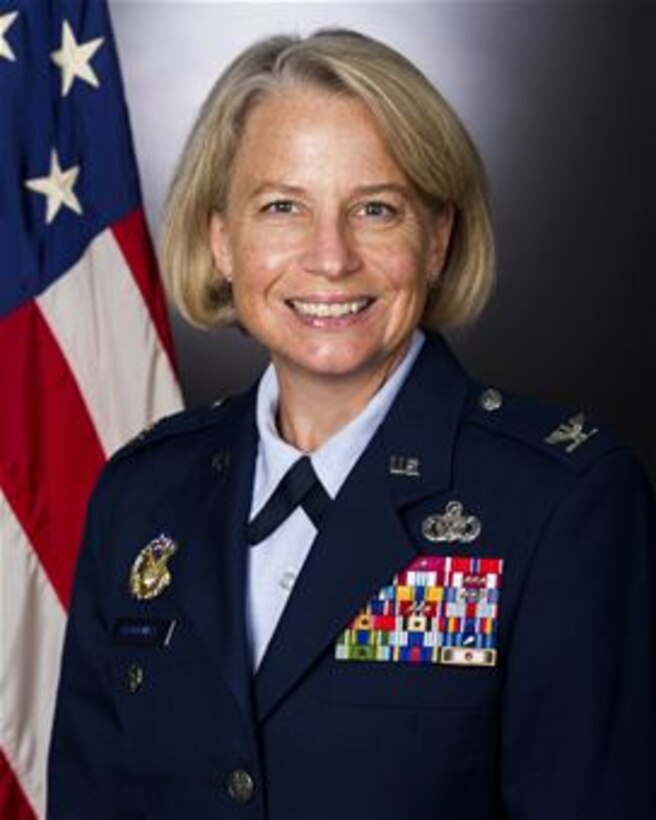 Colonel Kristine E. Blackwell, vice commander, Air Force Office of Special Investigations, updated official photo (current as of August 20, 2014). 