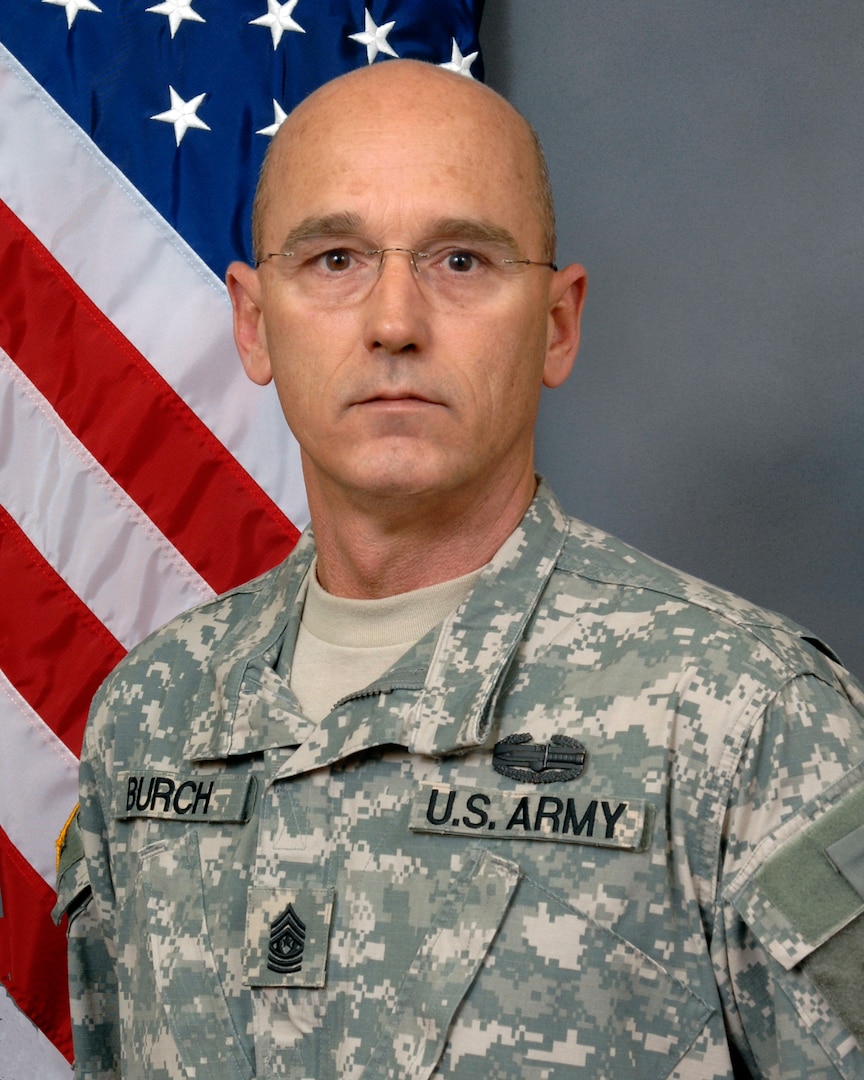 Command Sgt. Maj. Richard J. Burch