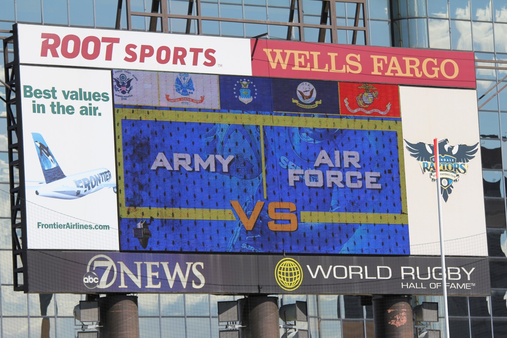 Army and Air Force face off for the second straight year at the 2014 Armed Forces Rugby 7’s Championship in Glendale, Colo. 15-17 August.