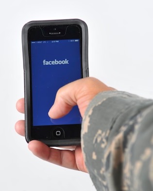 With more than 70 percent of online adults using Facebook and nearly 90 percent of 18 to 29 year olds using social media, it would be easy to say most communication occurs online. While social media use can be entertaining and informative, its use poses potential operations security weaknesses and Air Force Instructions provide guidance on appropriate social media use. (U.S. Air Force photo/Airman 1st Class Benjamin Raughton)