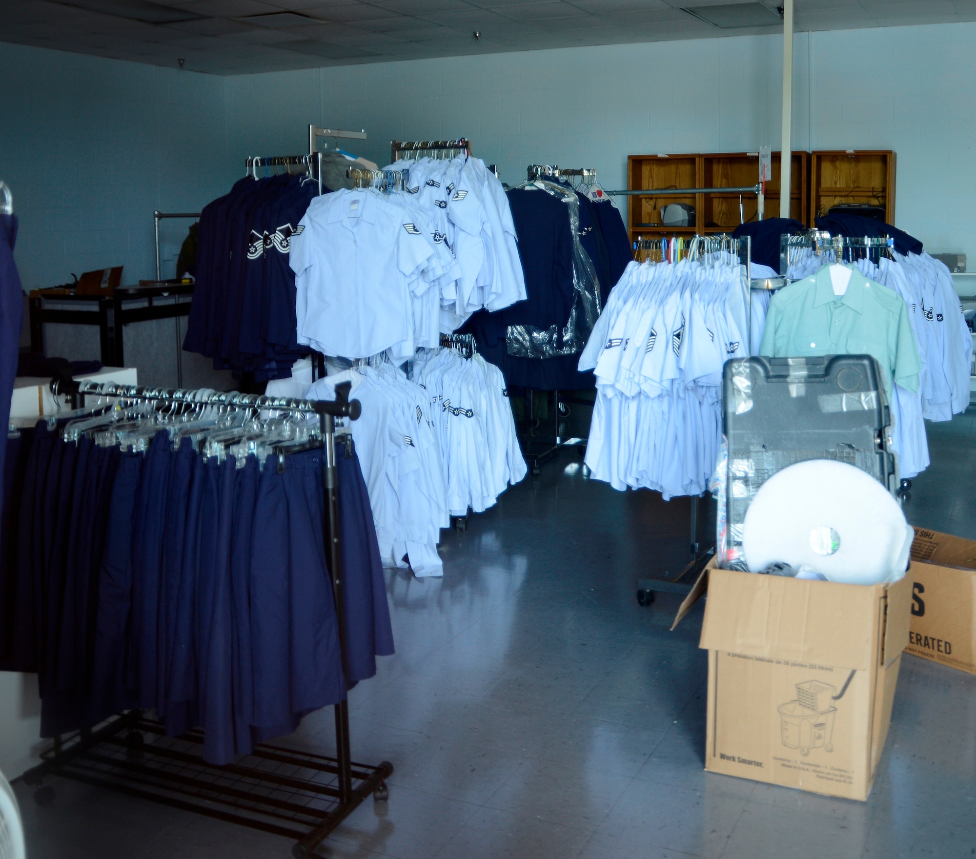 Volunteers are currently working to get the Airman’s Attic ready for its unveiling
August 25, 2014. (U.S. Air Force photo by Ed Aspera)