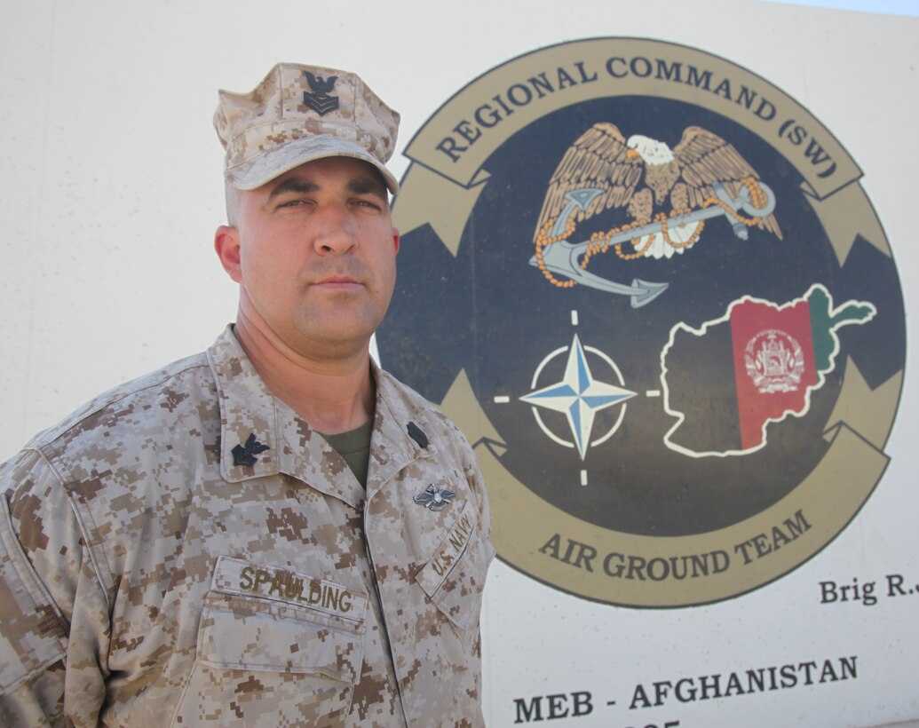 First in, last out: Sailor serves with Marine units making history in Afghanistan