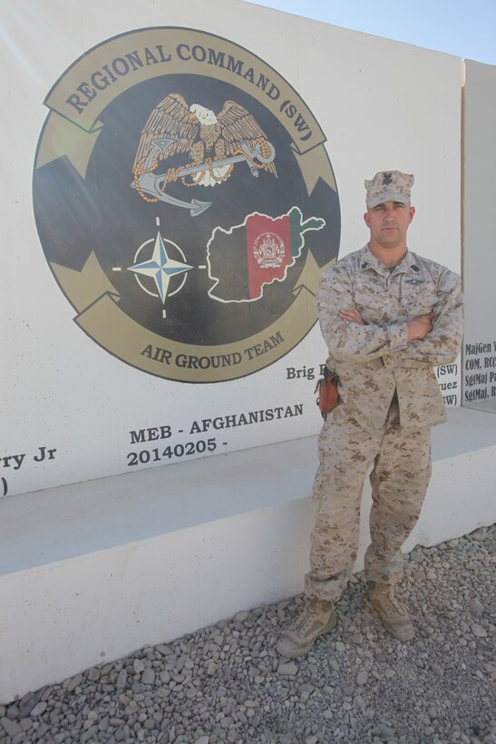 First in, last out: Sailor serves with Marine units making history in Afghanistan