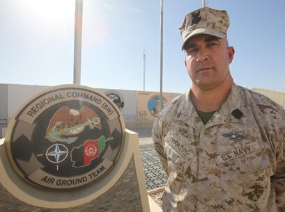 First in, last out: Sailor serves with Marine units making history in Afghanistan