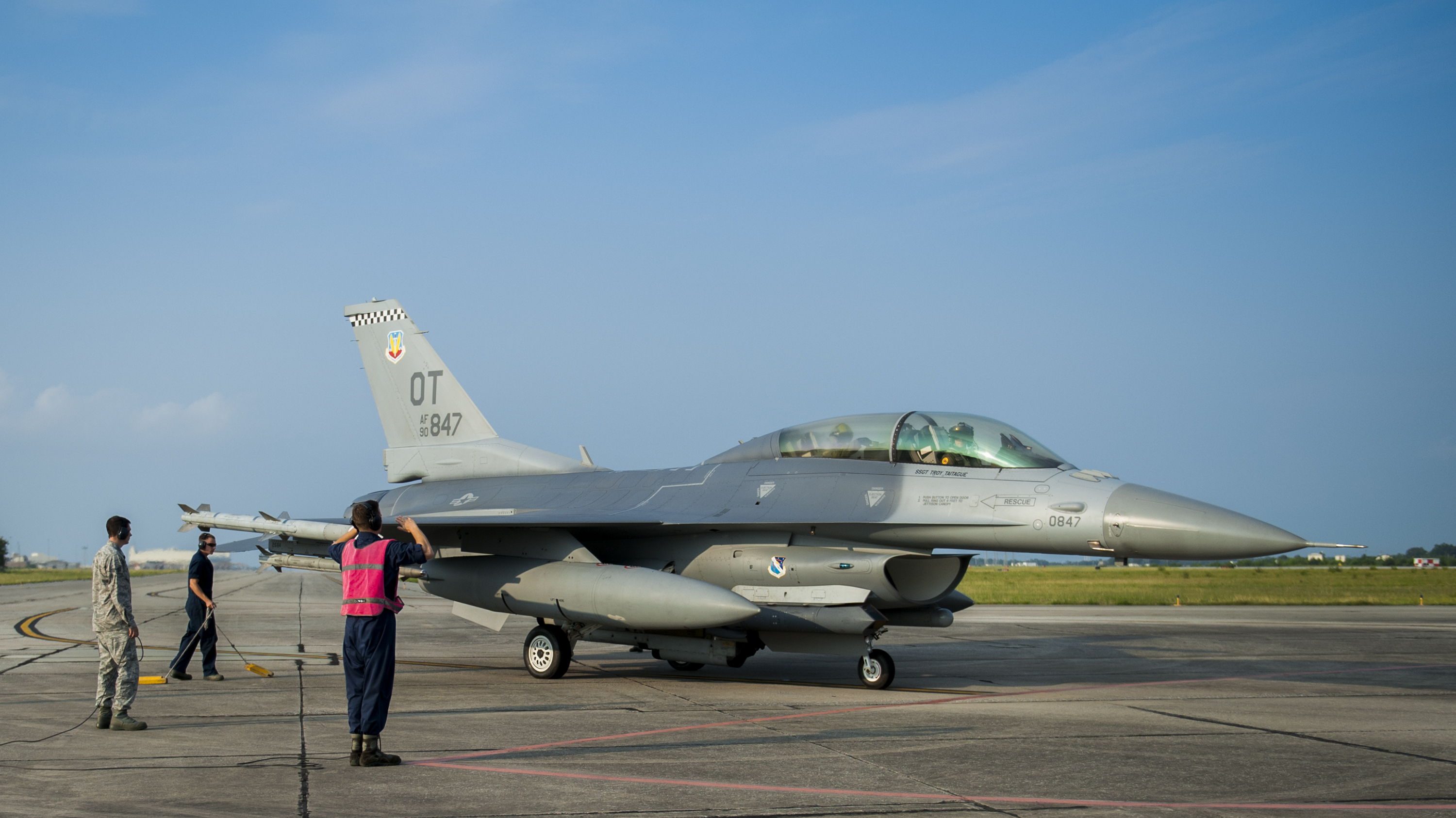 End of runway crew is first, last stop for Eglin's test aircraft