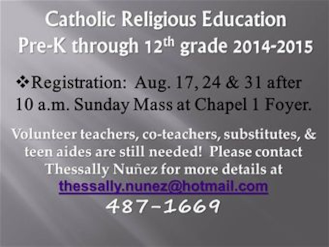 140822 Catholic Education