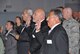 Members from the local community take the Honorary Commander’s oath during the Joint Base Honorary Commanders Induction ceremony held here Aug. 20. The newly inducted civilian commanders will serve a one year term in their honorary positions (U.S. Air Force photo/Tech. Sgt. Jonathan E. White).