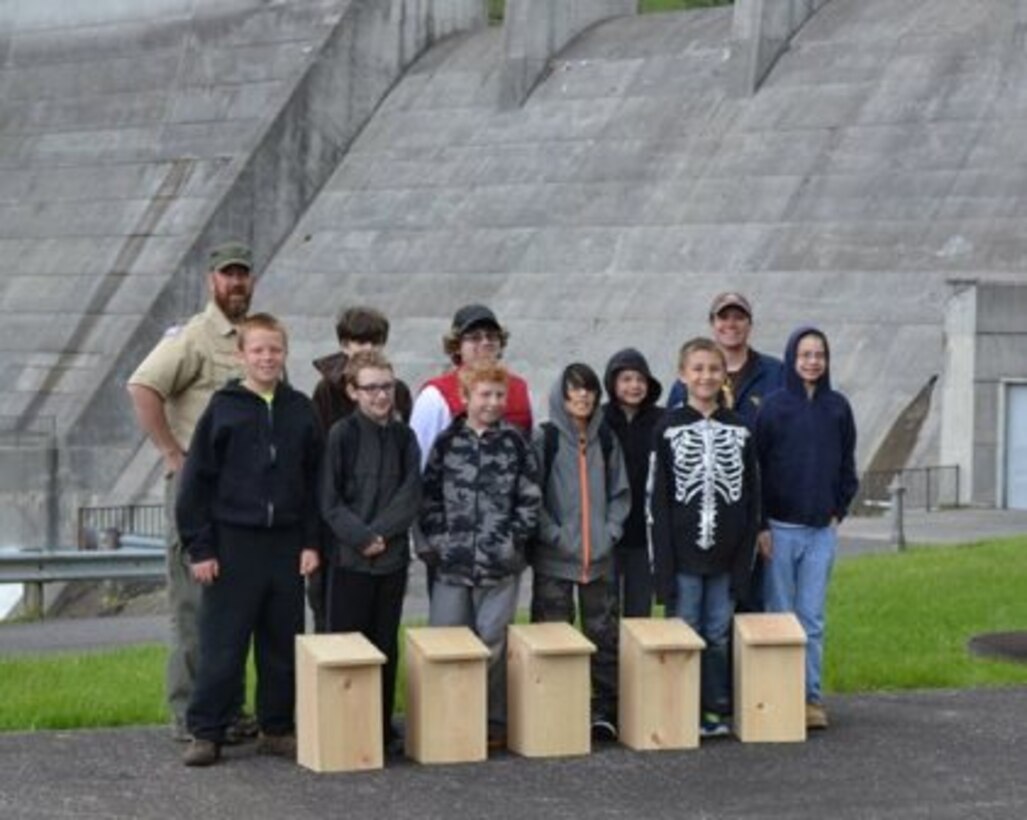 In honor of National Public Lands Day, volunteers of all ages participated in the environmental improvement projects with Rangers Christina Fox and Carly Heatherly, Aug. 16 at Stonewall Jackson Lake, West Virginia. 