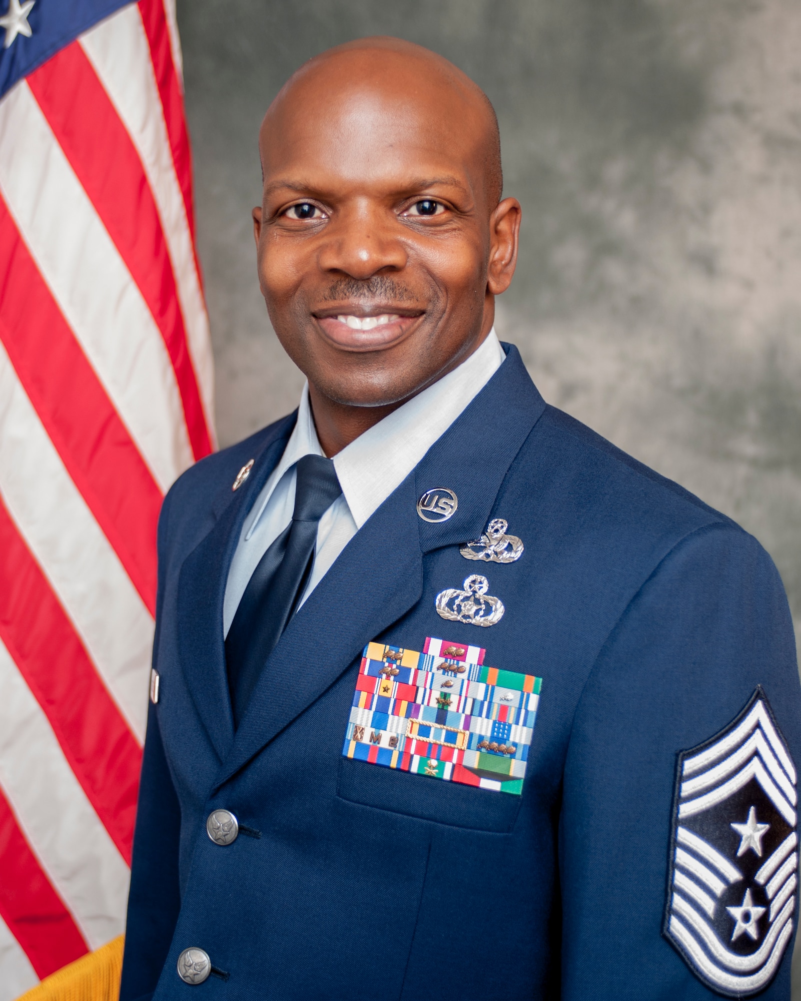 Chief Master Sgt. Terry Goines, 301st Fighter Wing Command Chief