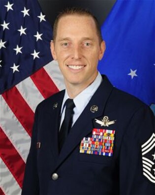 Command Chief Master Sgt. Matthew Lusson