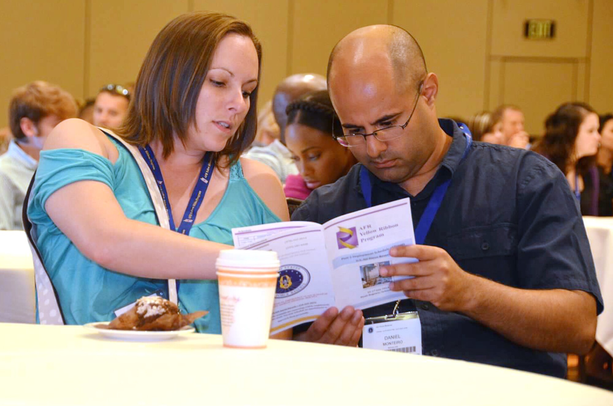 Yellow Ribbon events, like the one in Orlando, Floriday, include a schedule packed with useful information for pre-, mid-, and post-deployers. Topics ranger from medical benefits to financial planning.
