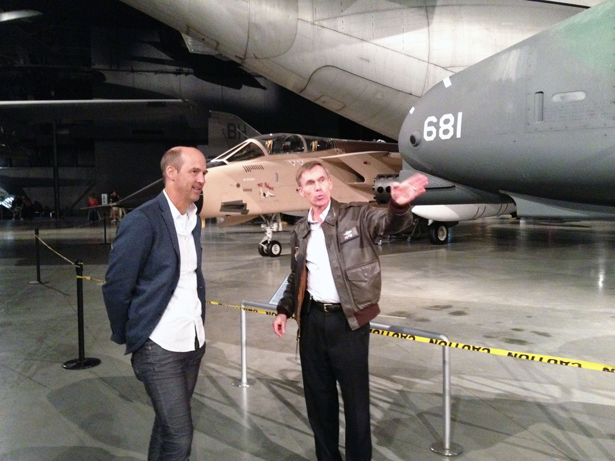 DAYTON, Ohio -- Actor Anthony Edwards, known for his role as “Goose” in "Top Gun," was on hand during the Air Force Museum Foundation’s Reel Stuff Film Festival in 2013. (U.S. Air Force photo)