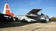 A C-130A Hercules sits in the Dyess linear air park at Dyess Air Force Base, Texas. This aircraft, which was the first C-130A delivered to the Air Force, was delivered to the 463rd Troop Carrier Wing, now the 463rd Airlift Wing, at Ardmore AFB, Okla., Dec. 9, 1956. It was retired in 1989. (Courtesy photo)