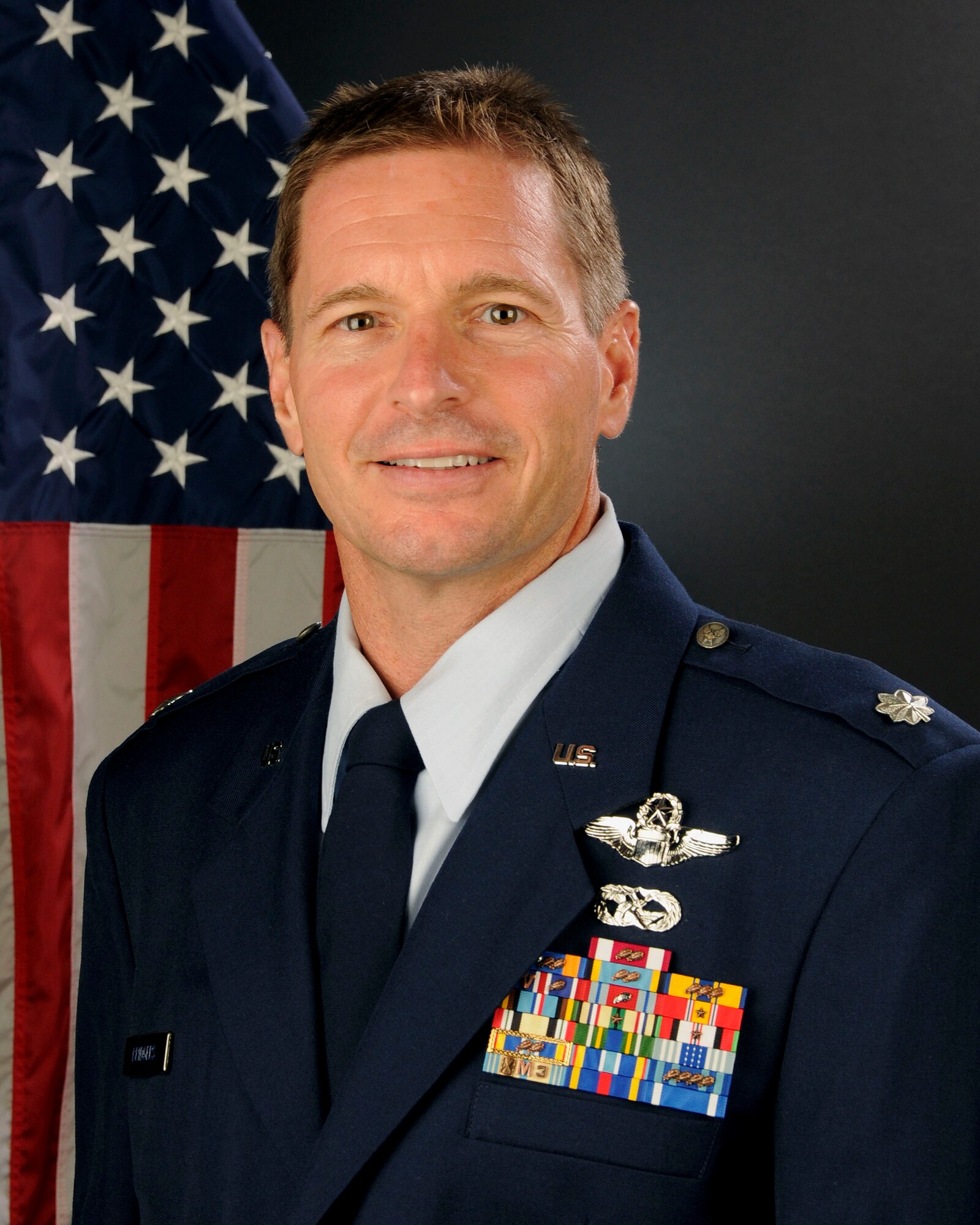 U.S. Air Force Lt. Col. Scott Bridgers, 169th Aircraft Maintenance Squadron commander at McEntire Joint national Guard Base, South Carolina Air National Guard, August 14, 2014.  (U.S. Air National Guard photo by Tech. Sgt. Caycee Watson/RELEASED)