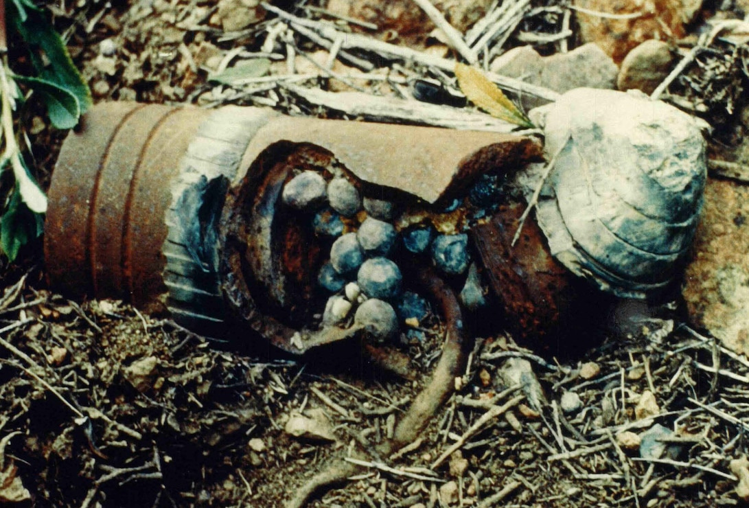 Munitions found at former Camp Elliott.