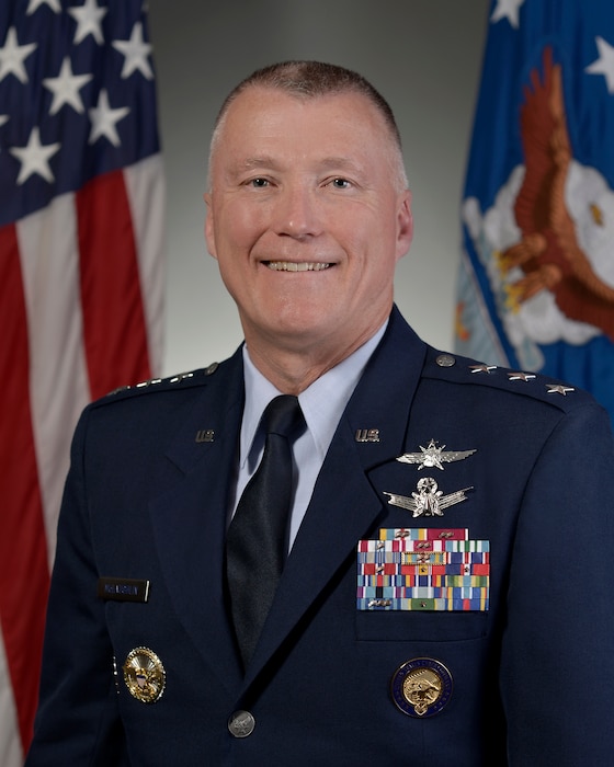 Official Photo-   Lt Gen Kevin Mclaughlin (U.S. Air Force Photo by Michael J Pausic)