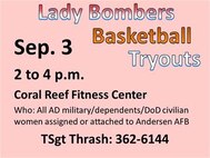 140828 Lady Bombers Basketball Tryouts