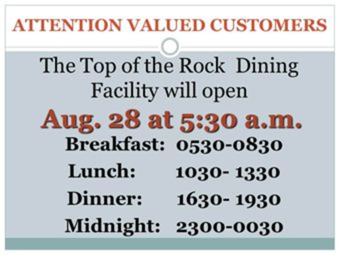 140828 Top of the Rock Opening