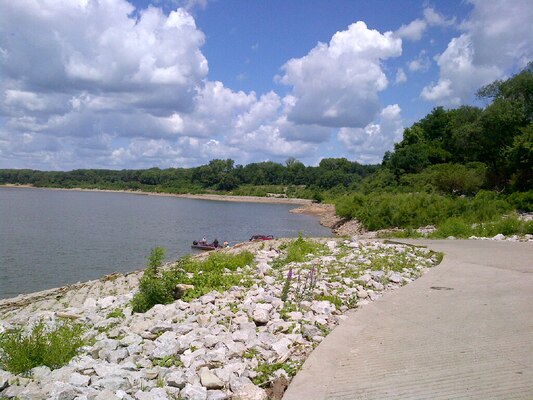 The Louisville District is conducting an initial assessment to document what has been done in the past and what resources are being threatened by the erosion in Clarksville, Ind.