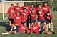 The Hurlburt Field Soccer Team pose for a group photo at the Aderholt Fitness Center Aug. 26, 2014. The team is scheduled to depart for Lackland Air Force Base, Texas to play their first game of the 2014 Department of Defense Soccer Tournament against the Hawaii Soccer Team. (U.S. Air Force photo/Senior Airman Kentavist P. Brackin)