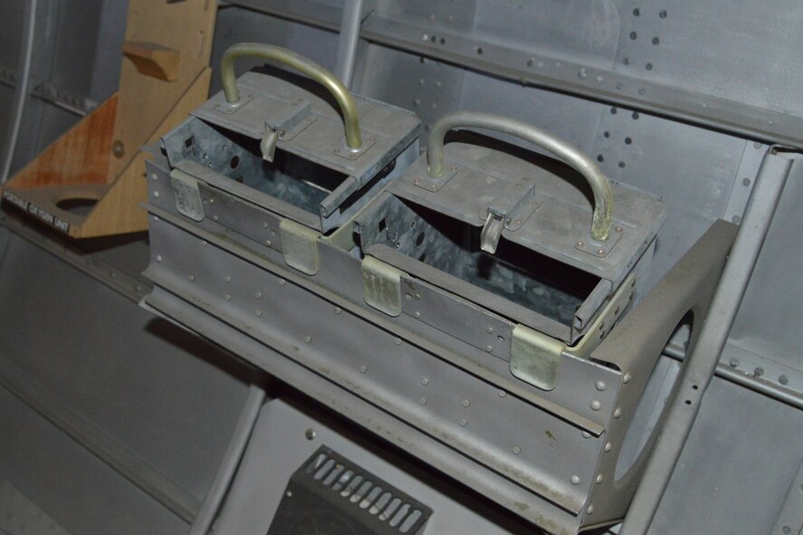 DAYTON, Ohio (08/2014) -- Interior fuselage of the B-17F "Memphis Belle" in the restoration hangar at the National Museum of the U.S. Air Force (U.S. Air Force photo)