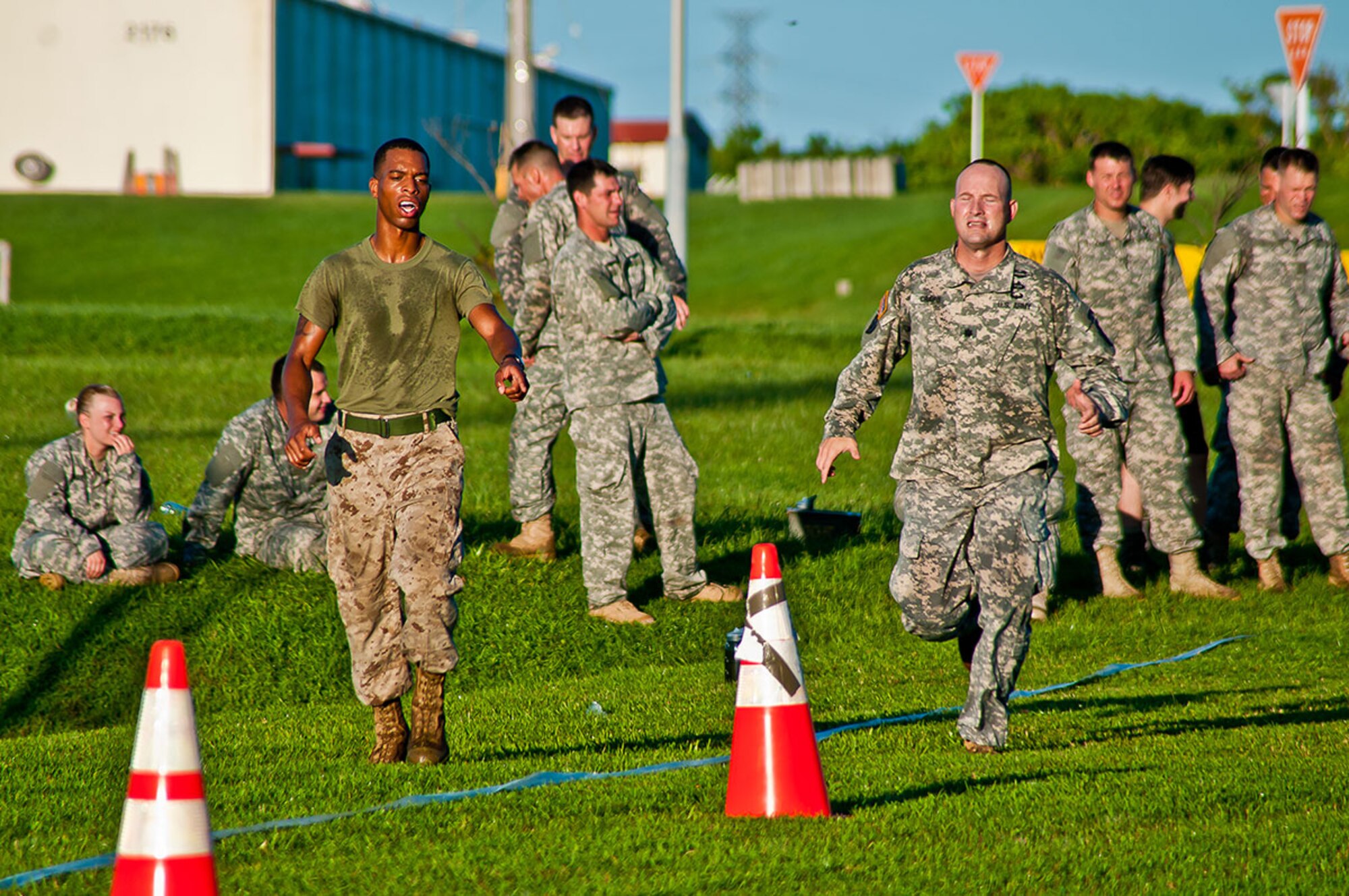Spartans show they have what it takes for Marine test Joint Base